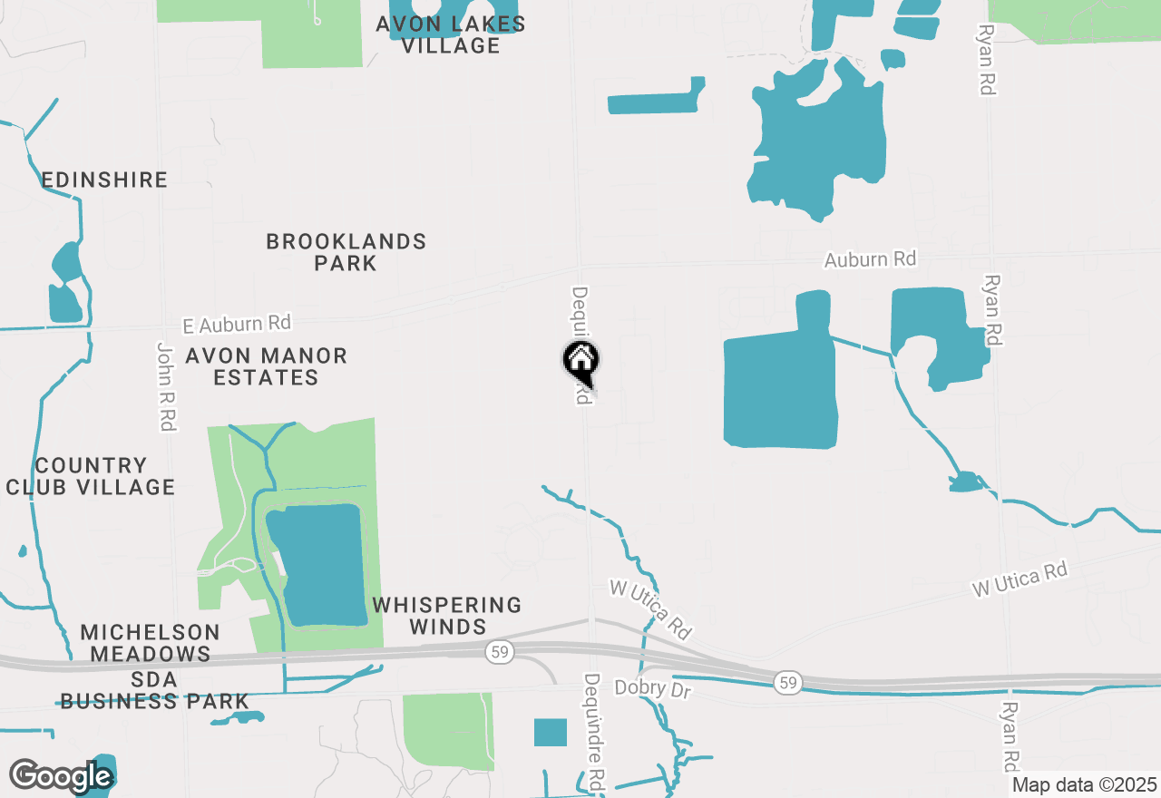Map of 46317 Dequindre Road, Rochester Hills, MI 48307