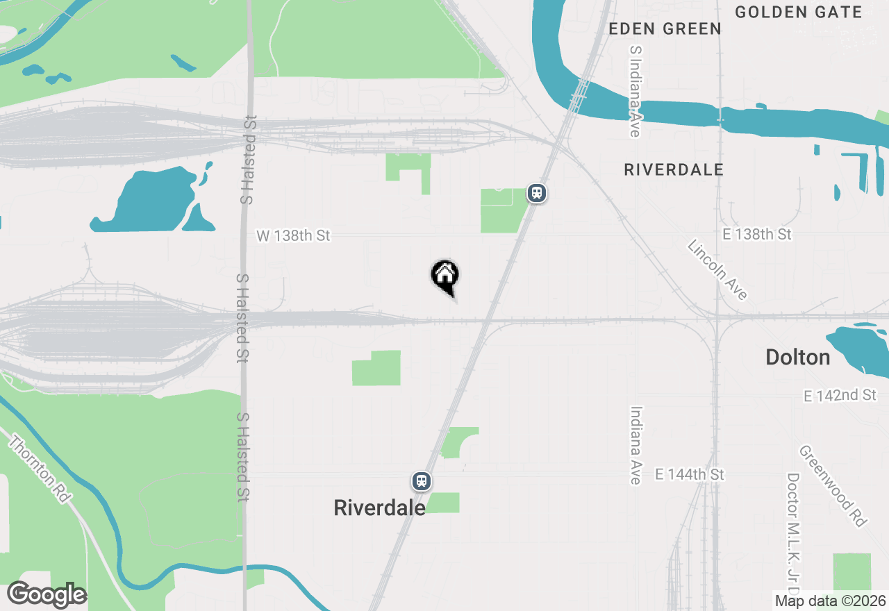 Map of 13937 S School Street, Riverdale, IL 60827