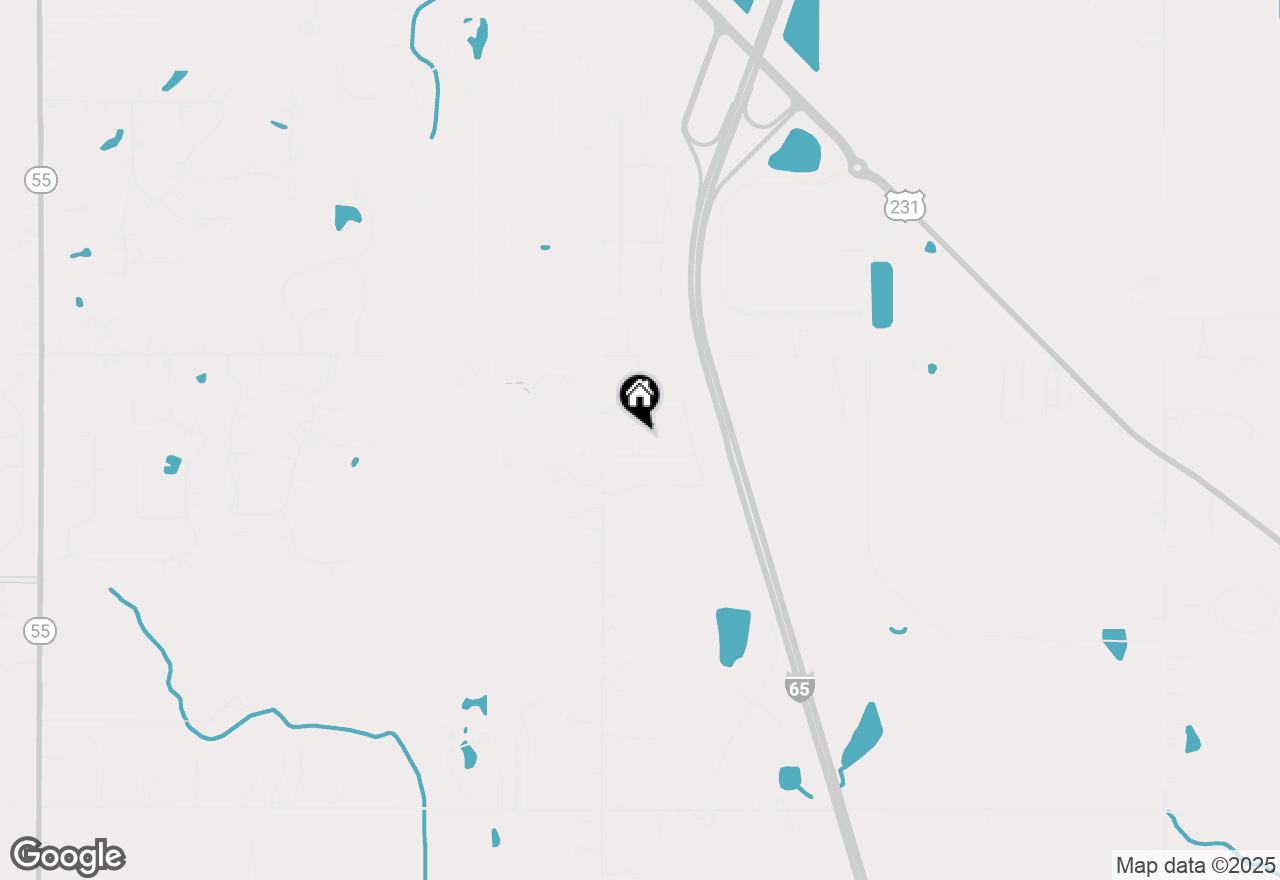 Map of 12929 Delaware Street, Crown Point, IN 46307