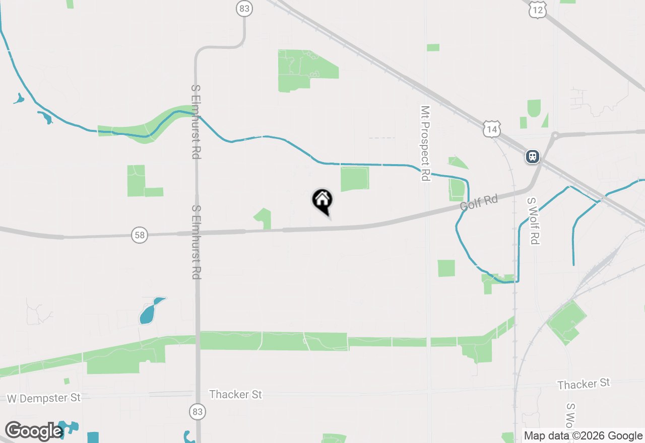 Map of 918 S Owen Street, Mount Prospect, IL 60056