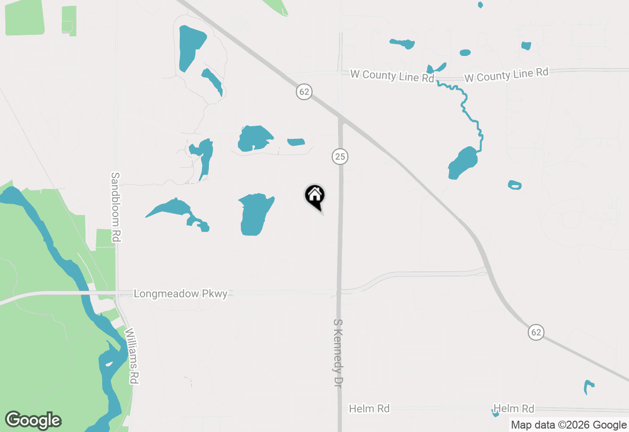 Map of 2308 Flagstone Lane #4, Carpentersville, IL 60110