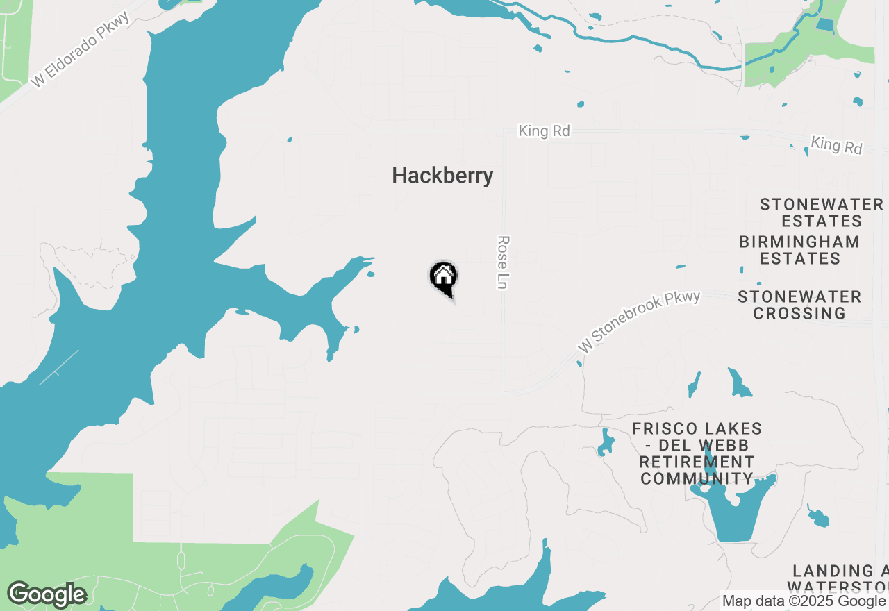 Map of 4604 Pacific Way Drive, Frisco, TX 75036