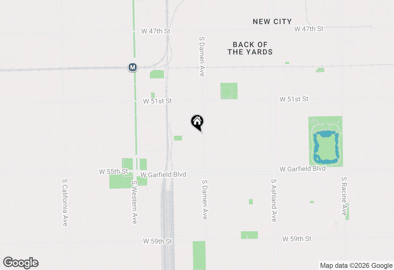Map of 5243 S Seeley Avenue, Chicago, IL 60609