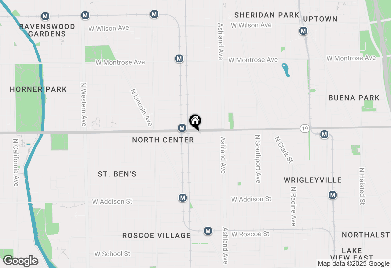 Map of 1733 W Irving Park Road #403, Chicago, IL 60613