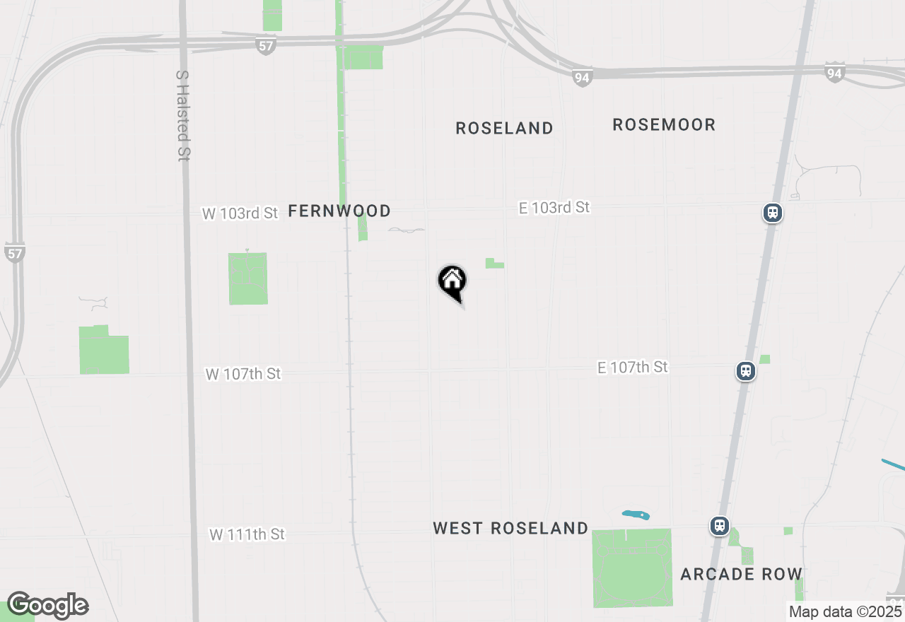 Map of 10531 S Lasalle Street #1, Chicago, IL 60628