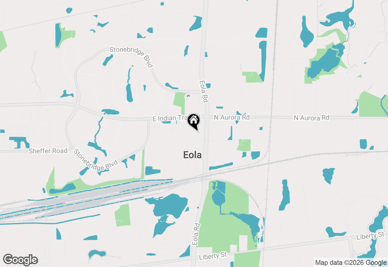 Map of 2938 Peachtree Circle #2938, Aurora, IL 60502