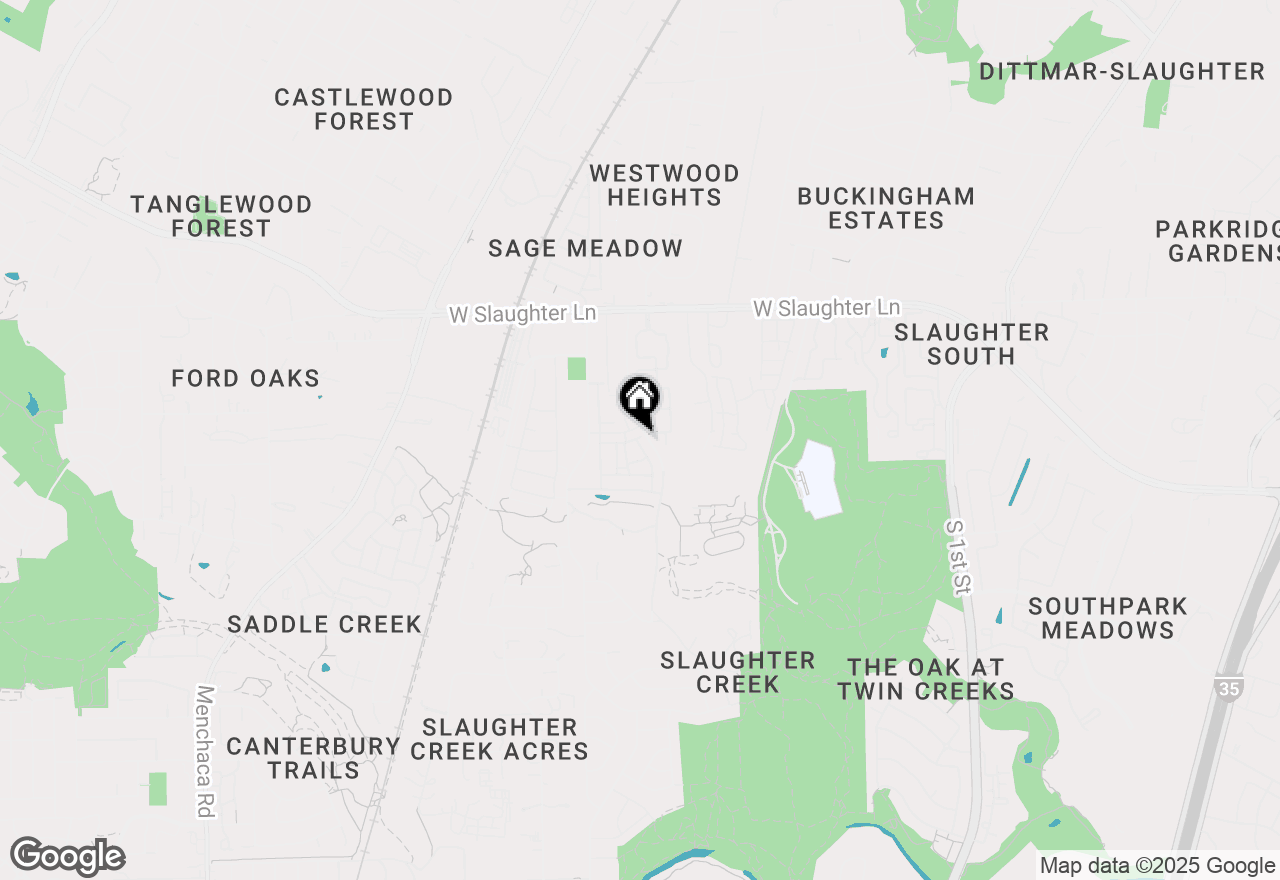 Map of 9800 Milton Albert Way, Austin, TX 78748