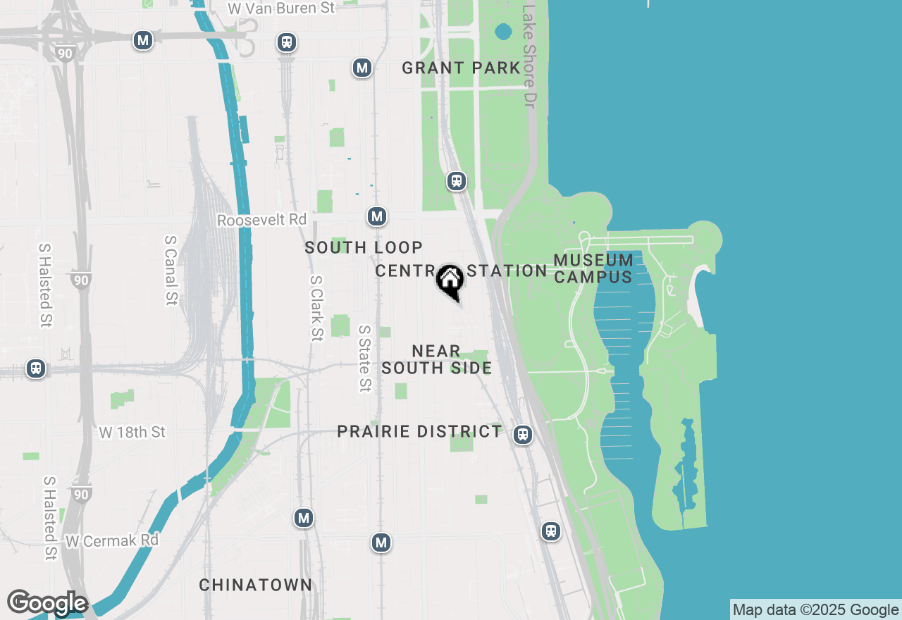 Map of 1441 S Indiana Avenue, Chicago, IL 60605