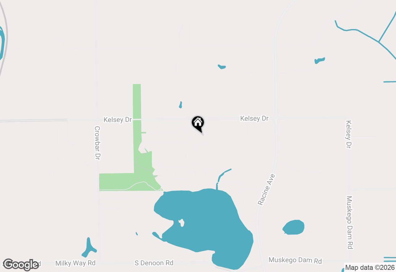 Map of W205S10388 Cindy Ct, Muskego, WI 53150