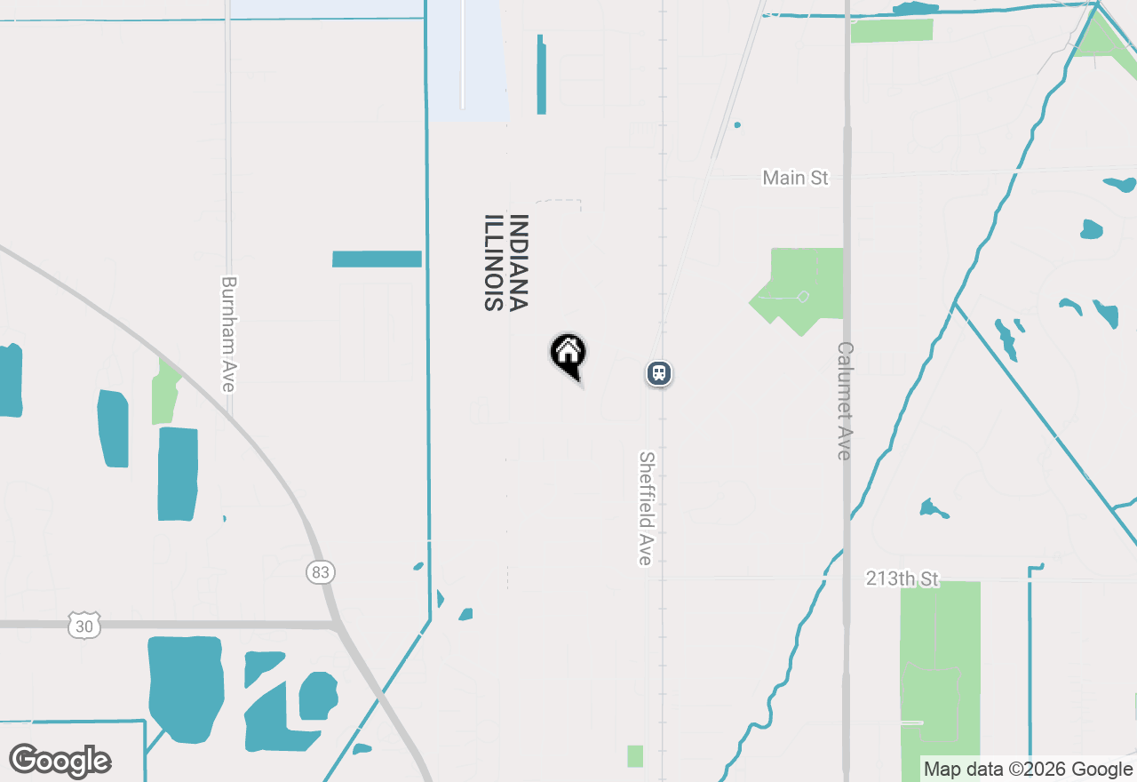 Map of 901 Robin Court, Dyer, IN 46311