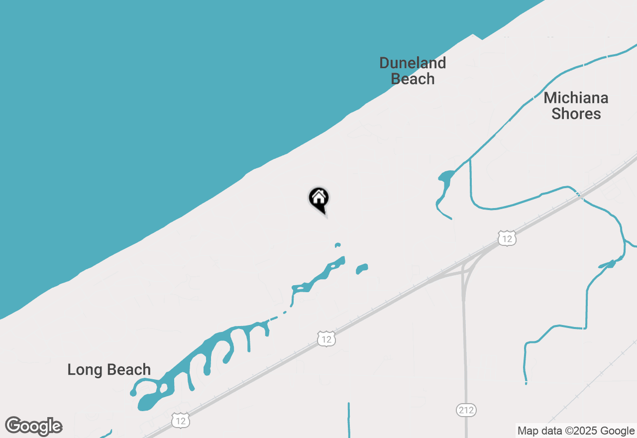 Map of 2917 Roslyn Trail, Long Beach, IN 46360