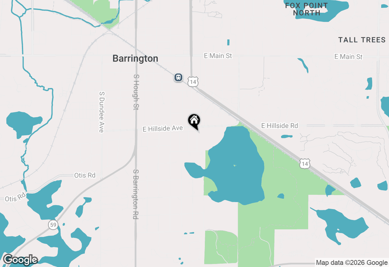 Map of 716 Highland Avenue, Barrington, IL 60010