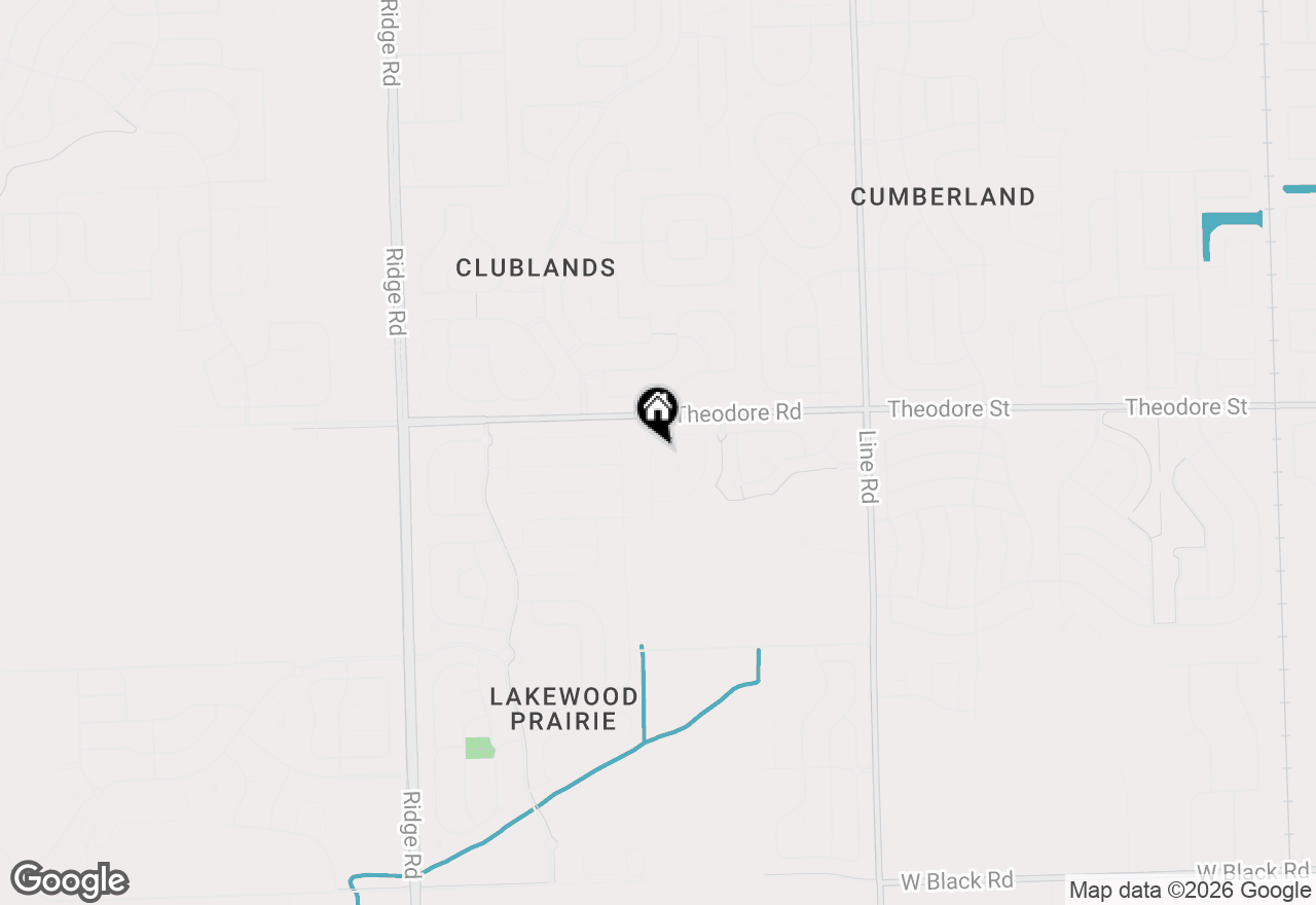 Map of 1506 Kempton Street, Joliet, IL 60431