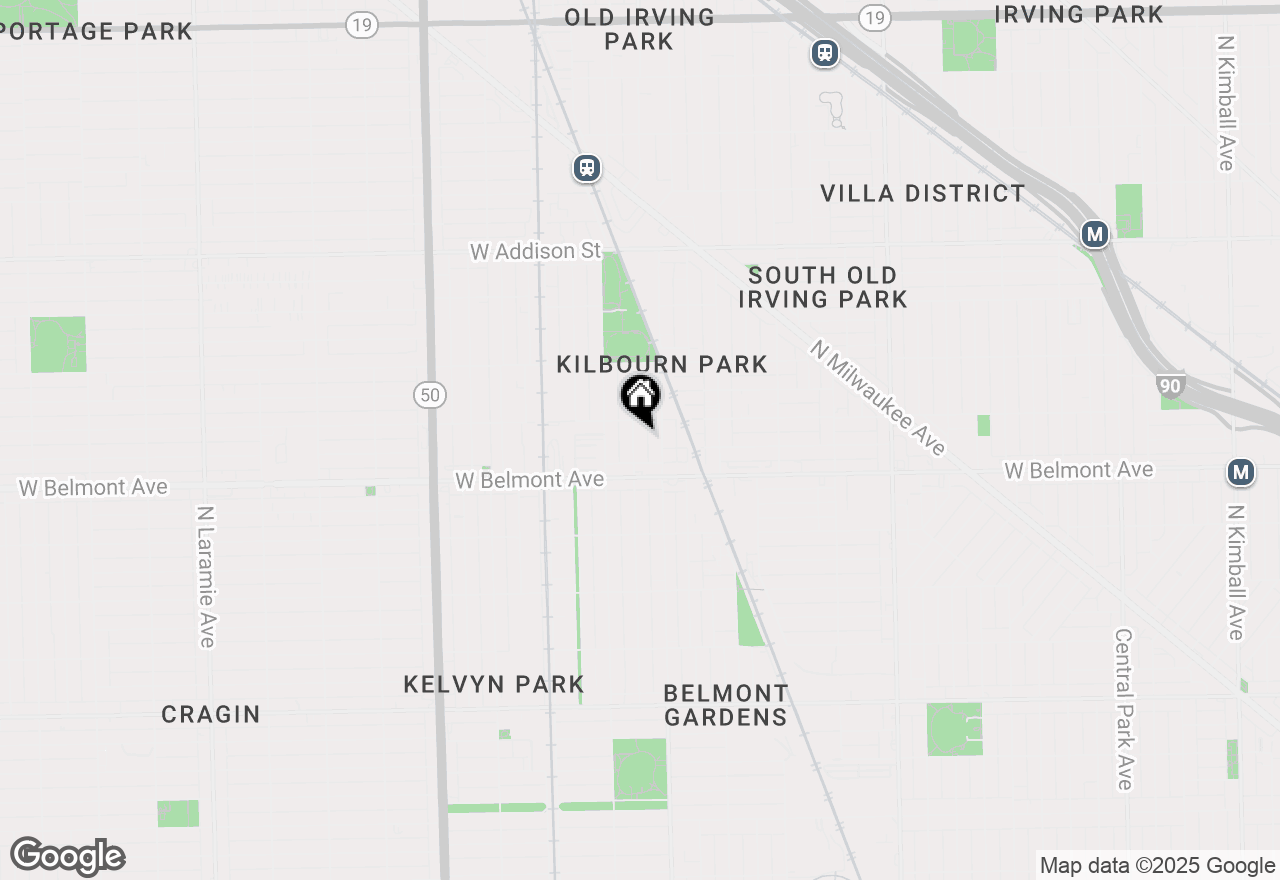 Map of 3241 N Kenneth Avenue, Chicago, IL 60641