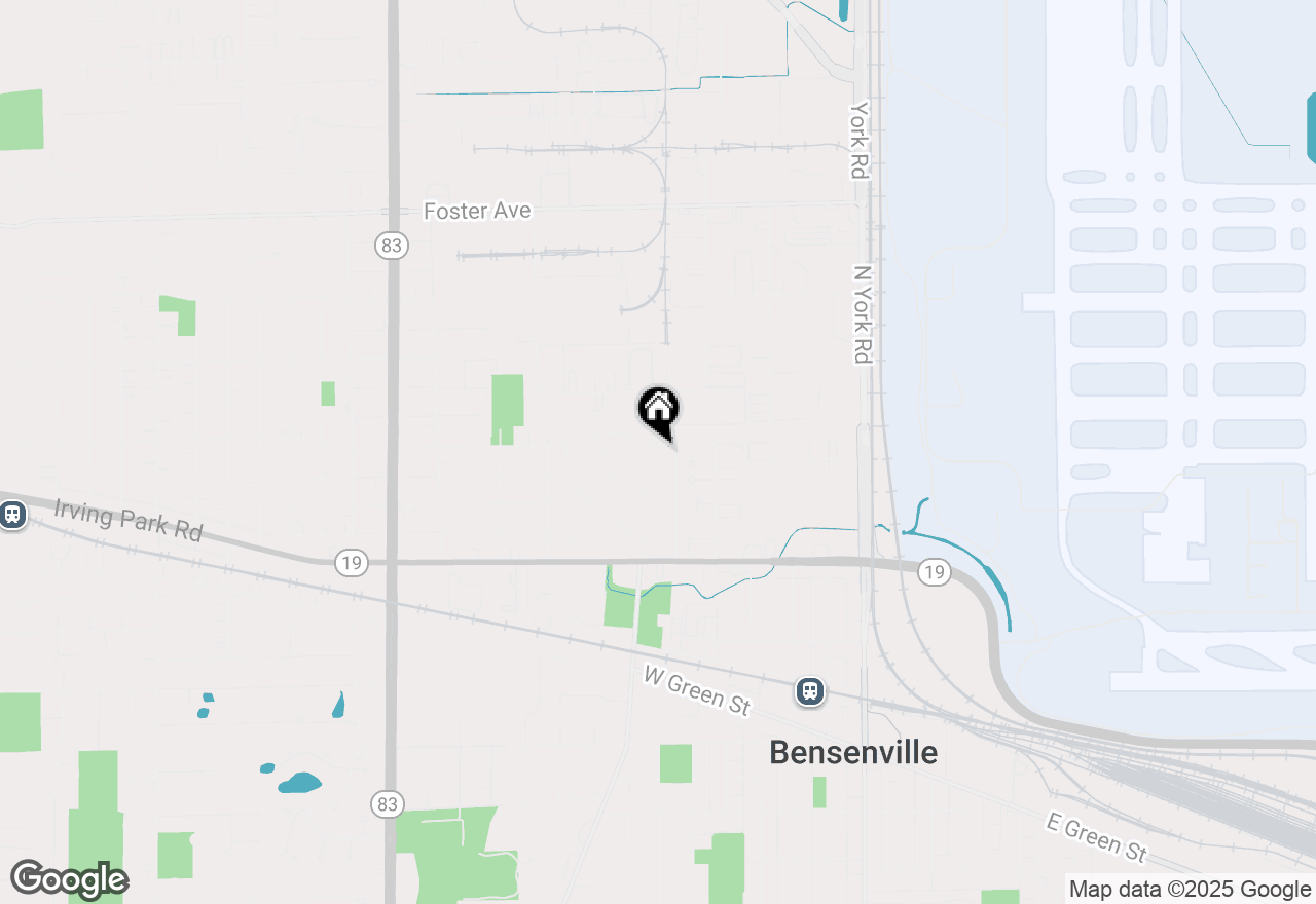 Map of 247 N Church Road, Bensenville, IL 60106