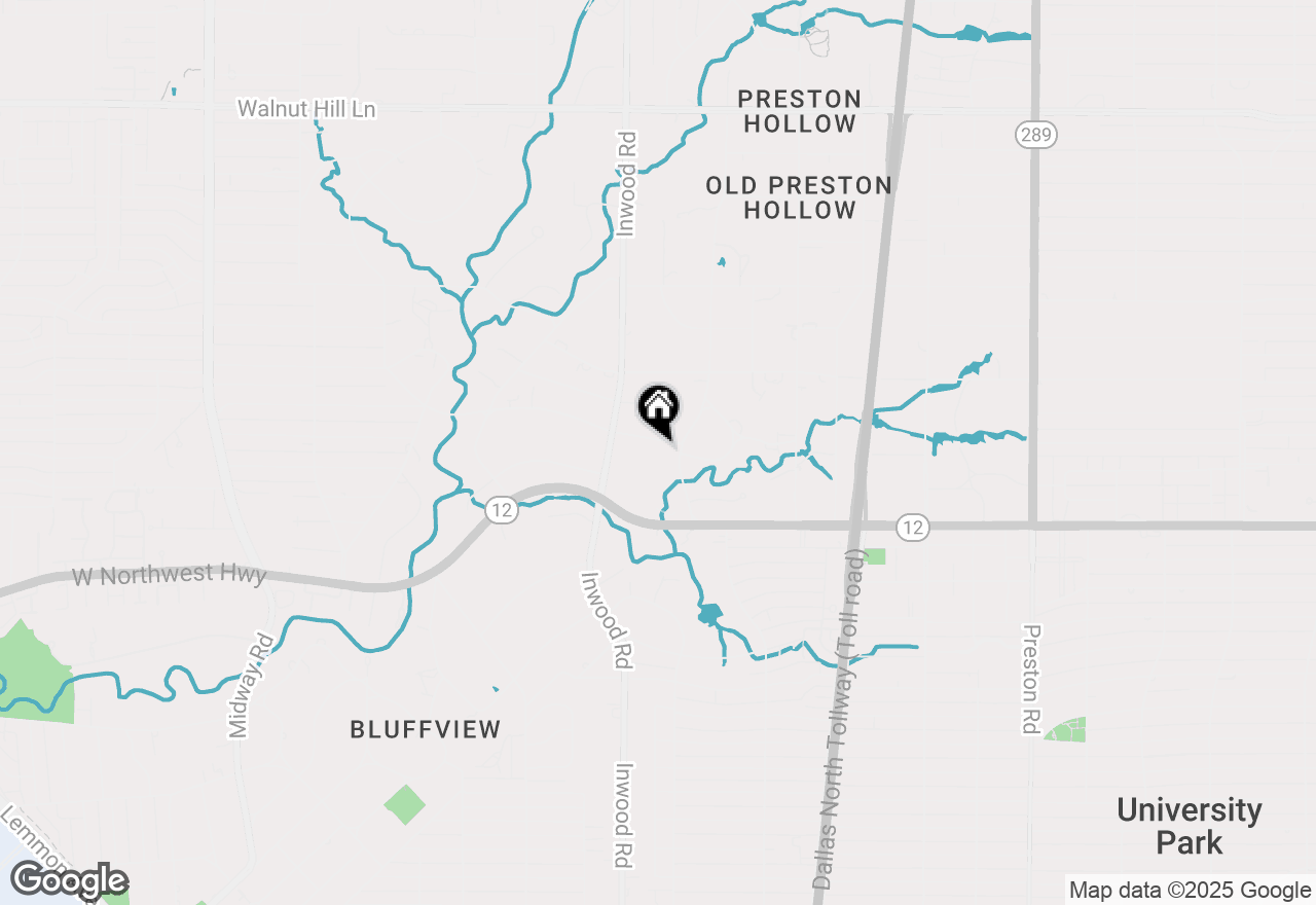 Map of 5206 Brookview Drive, Dallas, TX 75220