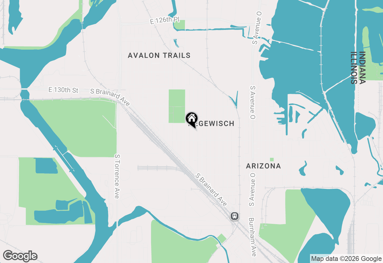 Map of 13228 S Houston Avenue, Chicago, IL 60633