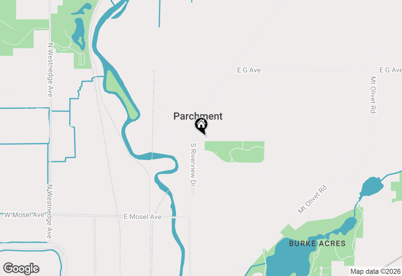 Map of 224-226 Maple Street, Parchment, MI 49004