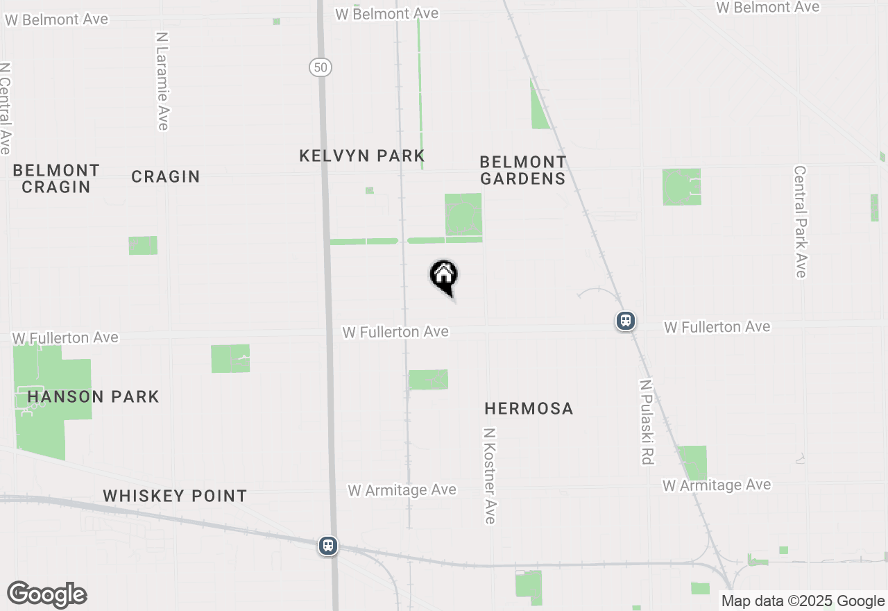 Map of 4502 W Montana Street #1, Chicago, IL 60639