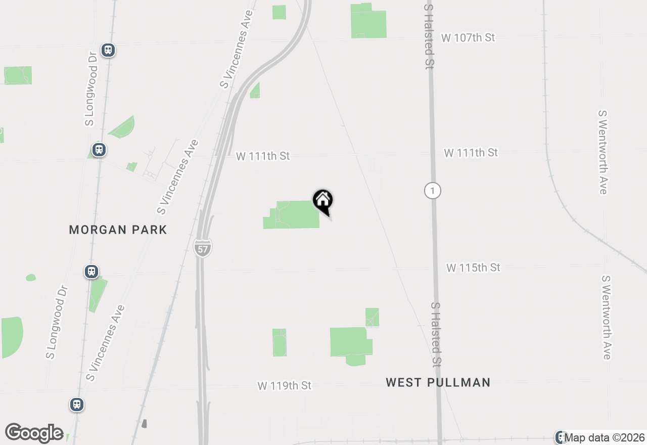 Map of 11321 S Racine Avenue, Chicago, IL 60643