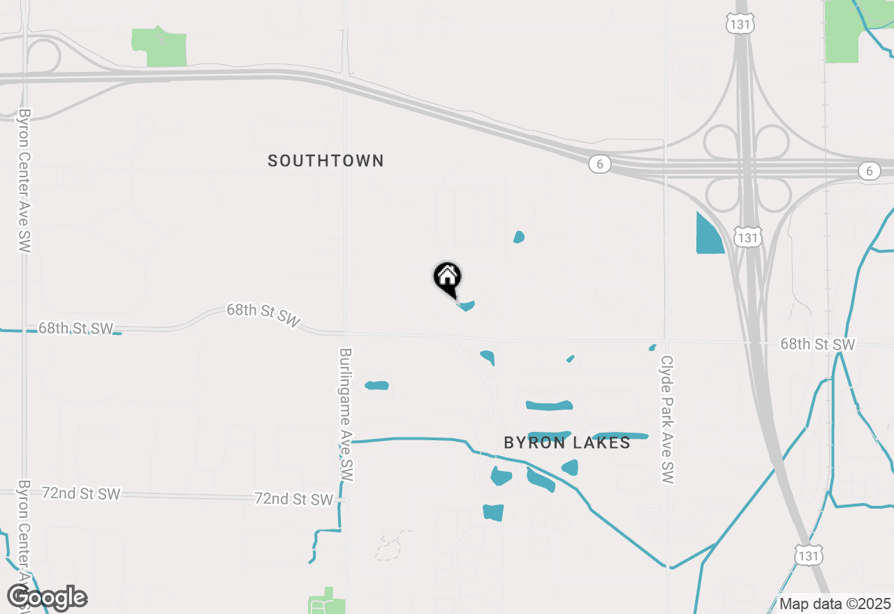 Map of 6730 Estate Drive Sw, Byron Center, MI 49315