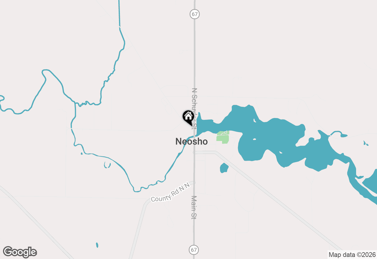 Map of 125 W Lehman St, Neosho, WI 53059