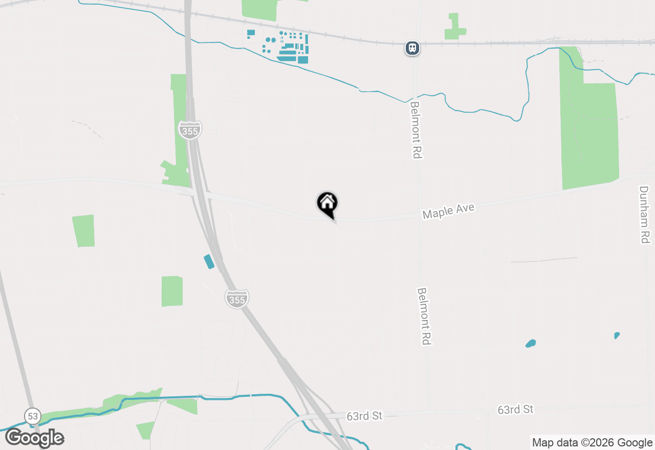 Map of 2415 Maple Avenue, Downers Grove, IL 60515