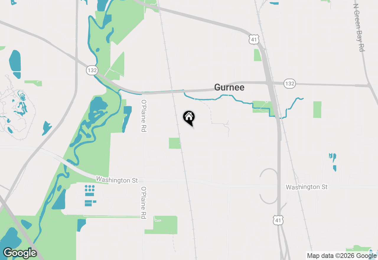 Map of 4232 Kenwood Avenue, Gurnee, IL 60031