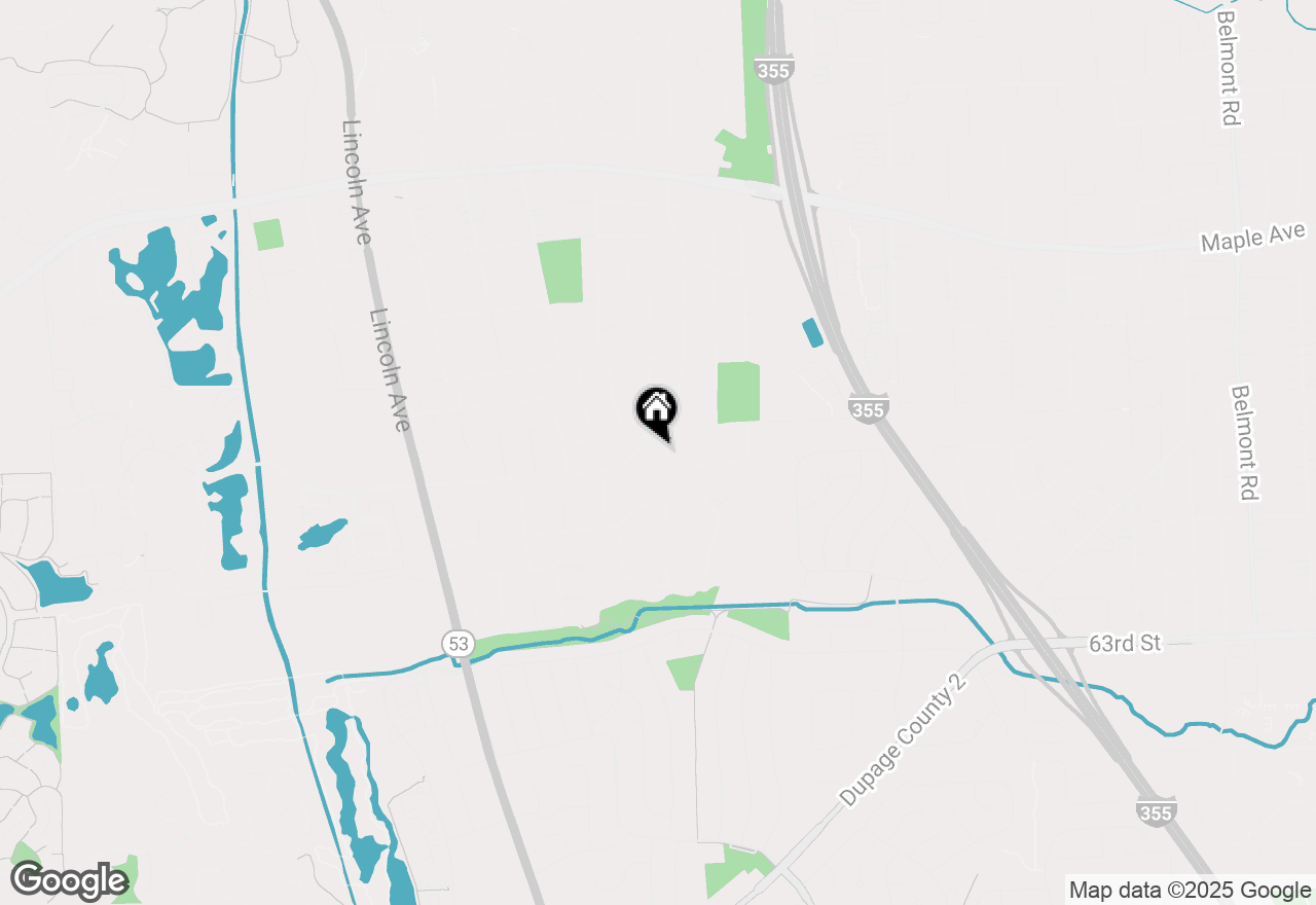 Map of 5904 Elm Street, Lisle, IL 60532