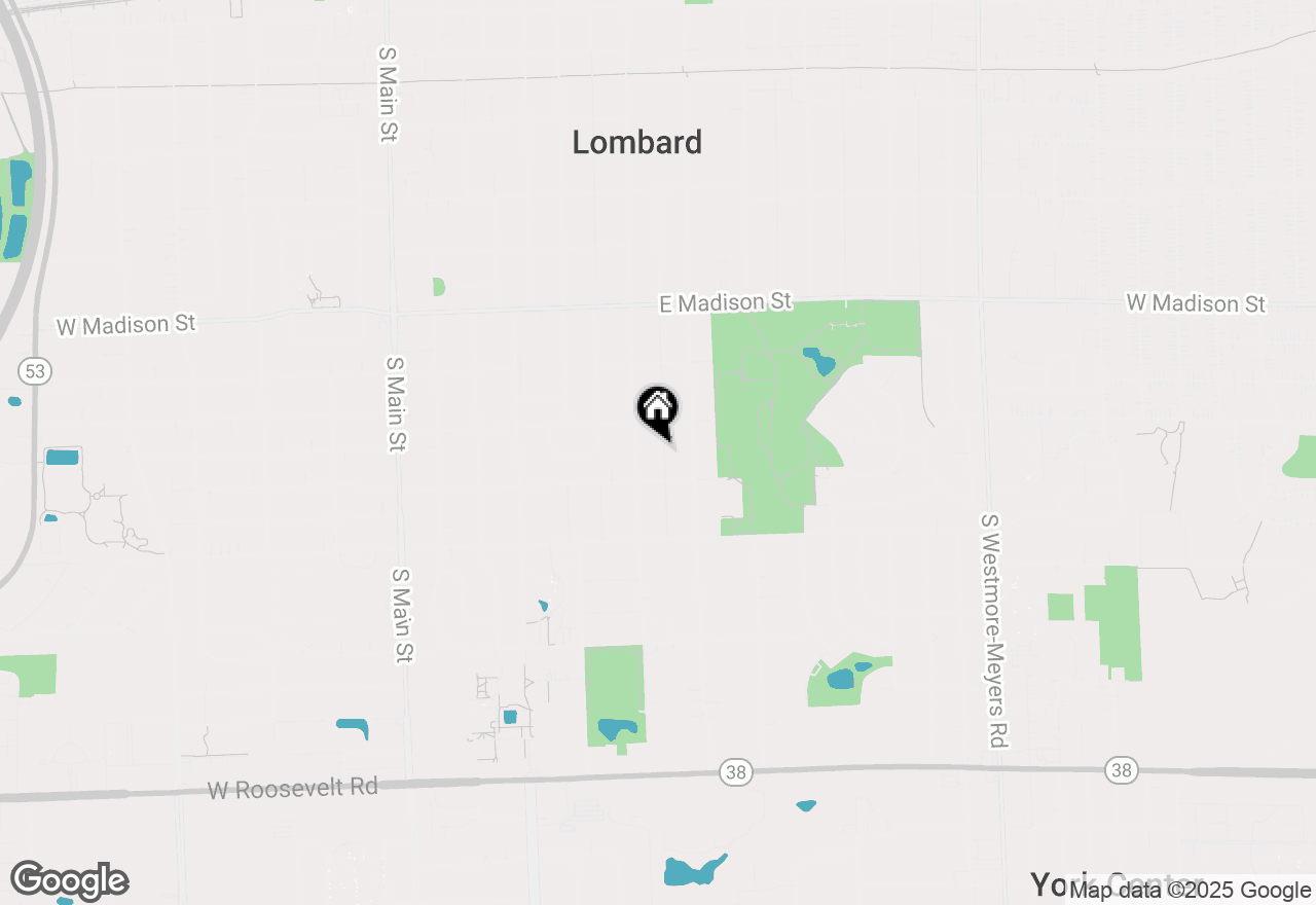 Map of 822 S La Londe Avenue, Lombard, IL 60148