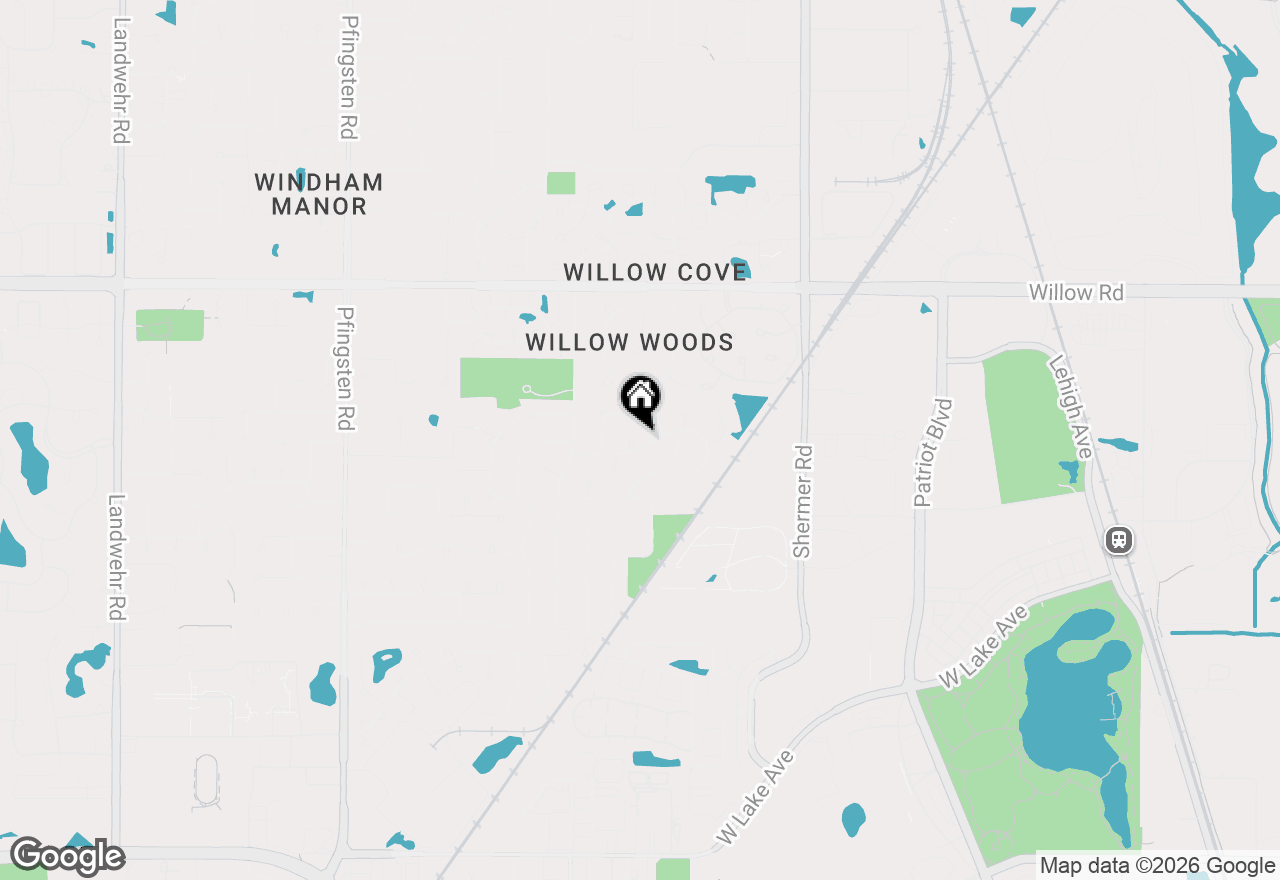 Map of 3108 Mary Kay Lane, Glenview, IL 60026