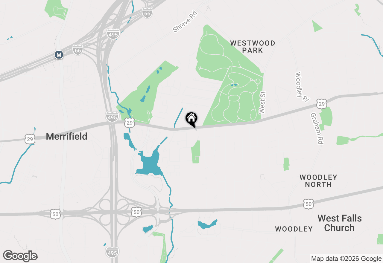 Map of 7611 Route 29 Highway #302, Falls Church, VA 22042
