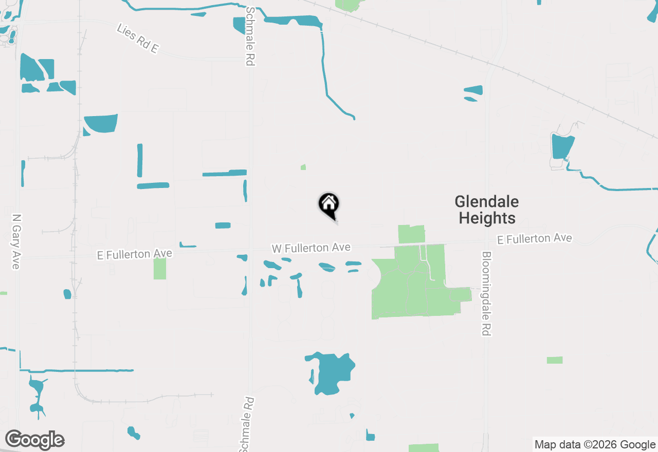 Map of 73 W Altgeld Avenue, Glendale Heights, IL 60139