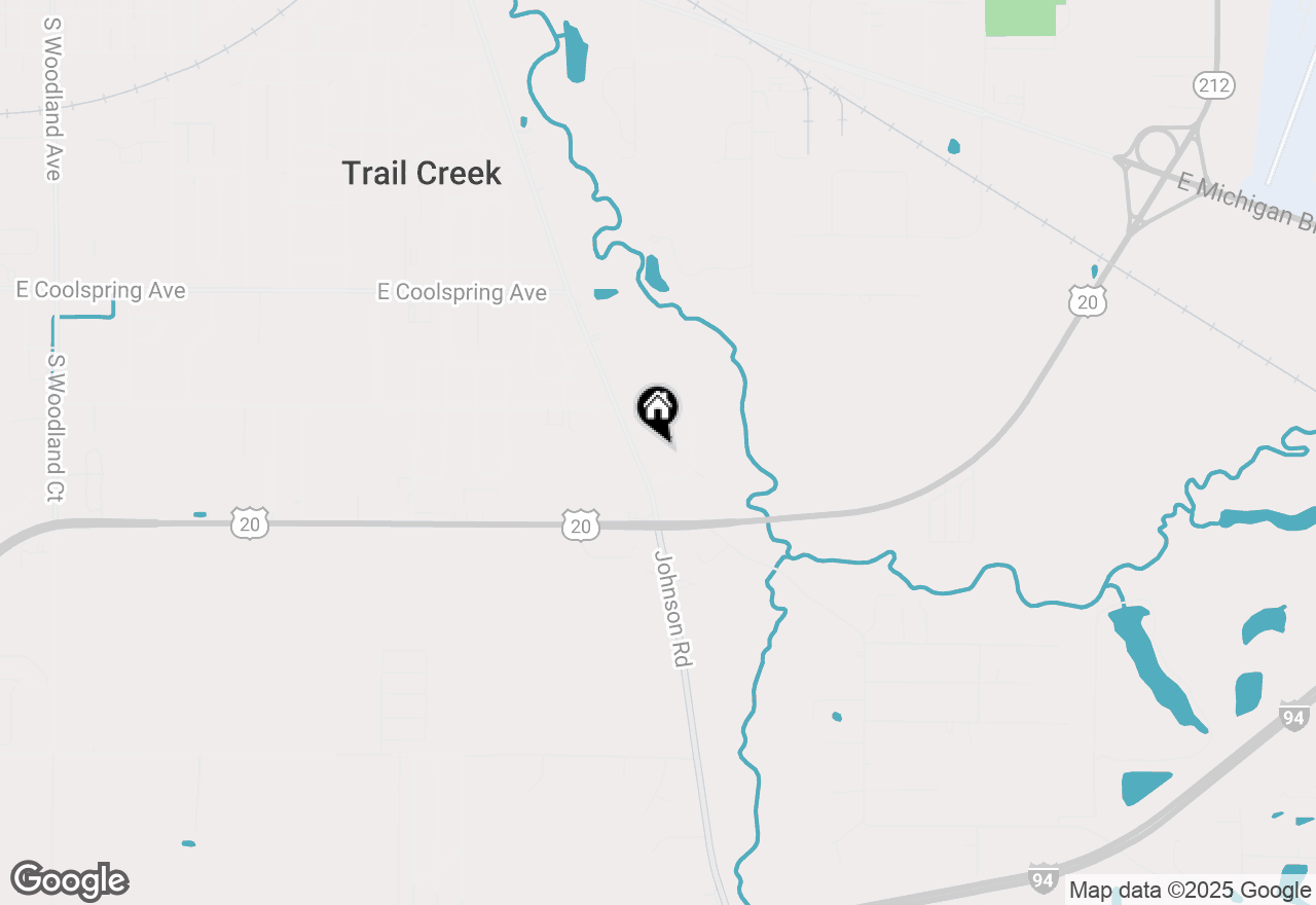 Map of 433 Firefly Drive, Trail Creek, IN 46360