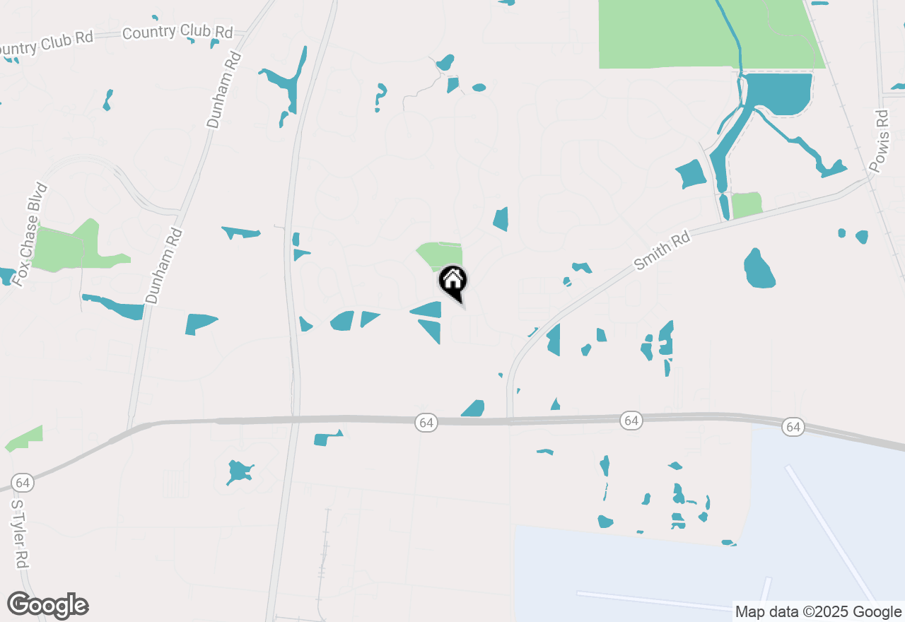 Map of 287 Charlestowne Lakes Drive, St. Charles, IL 60174