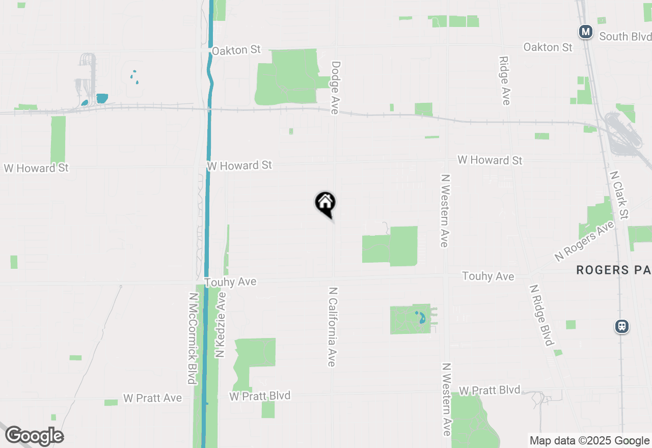 Map of 2815 W Jarvis Avenue, Chicago, IL 60645