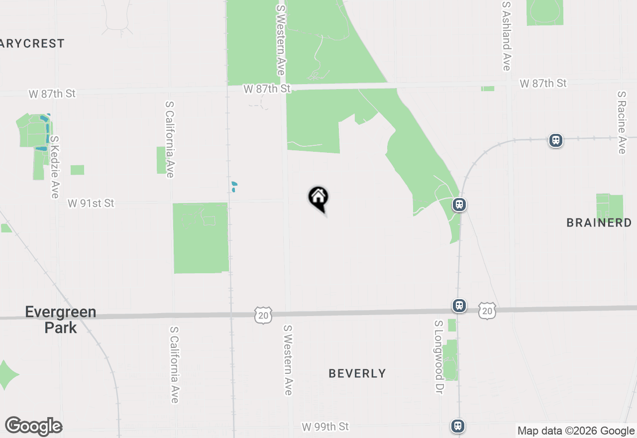 Map of 9139 S Oakley Avenue, Chicago, IL 60643