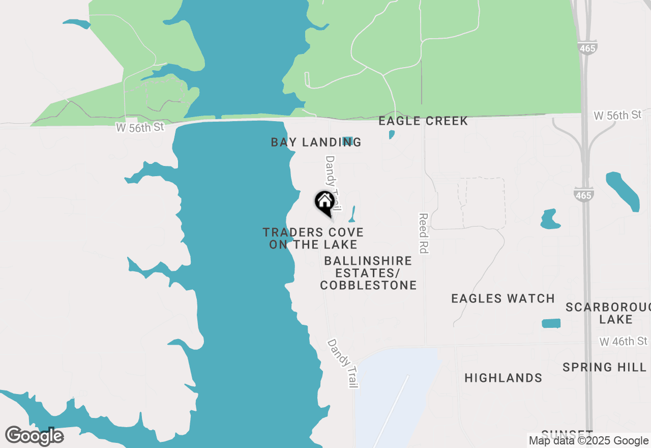 Map of 5222 Dandy Trail, Indianapolis, IN 46254