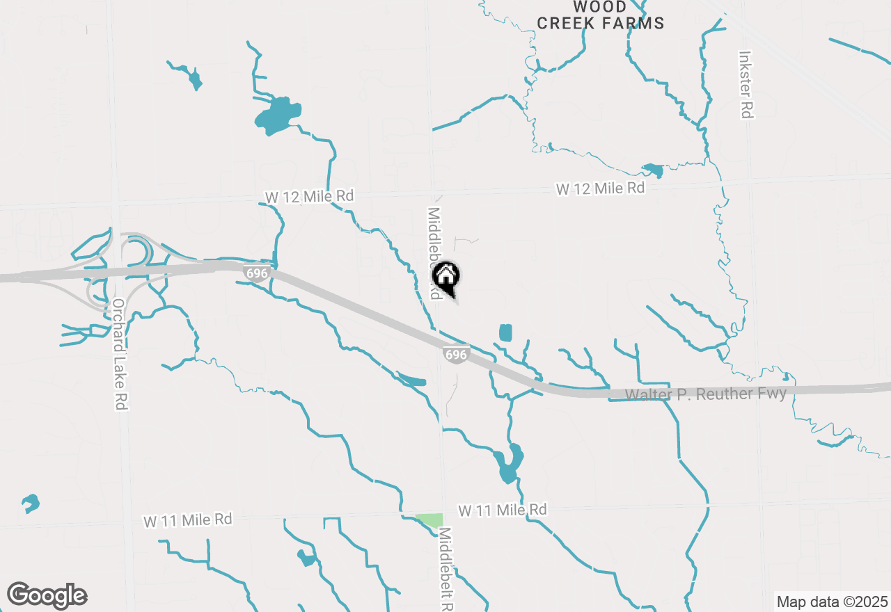 Map of 27263 Winterset Circle, Farmington Hills, MI 48334