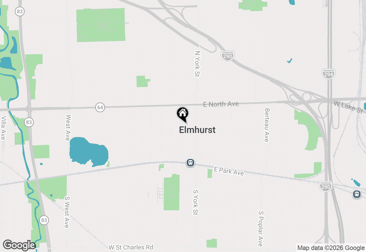 Map of 142 W 3rd Street #142, Elmhurst, IL 60126