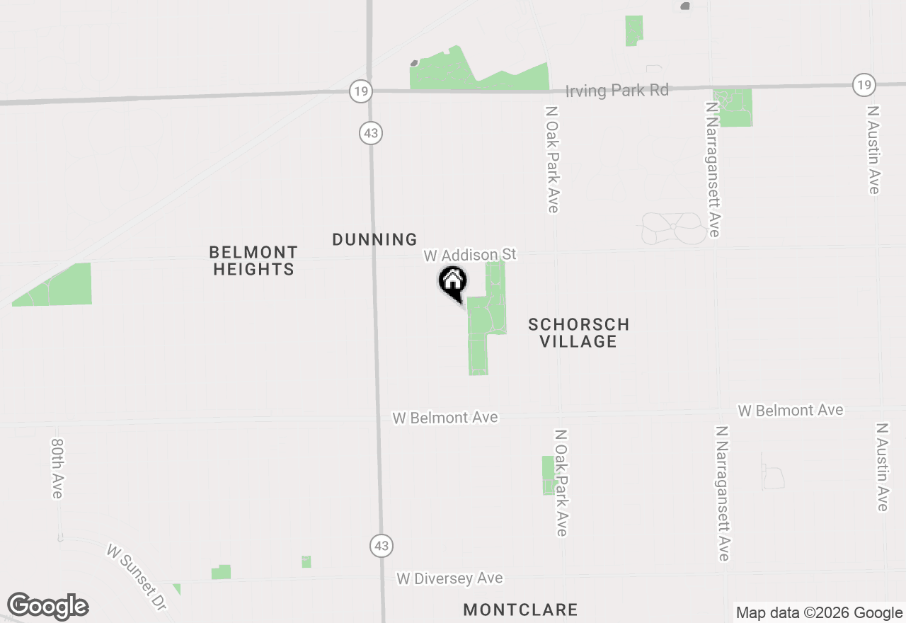 Map of 7018 W Newport Avenue, Chicago, IL 60634
