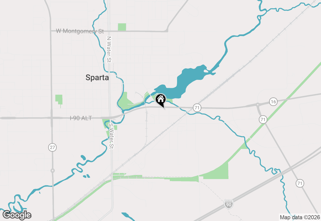 Map of 505 East Ave, Sparta, WI 54656
