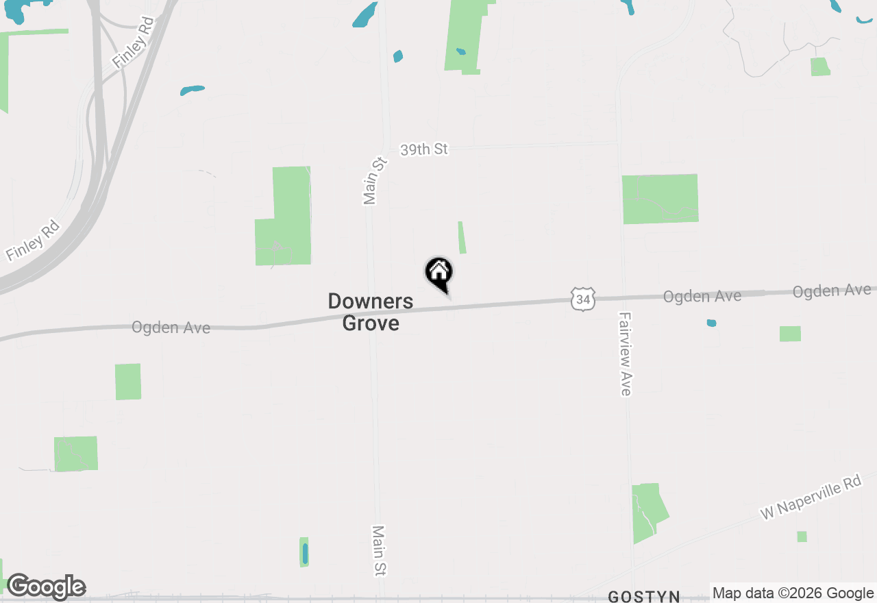 Map of 900 Ogden Avenue, Downers Grove, IL 60515