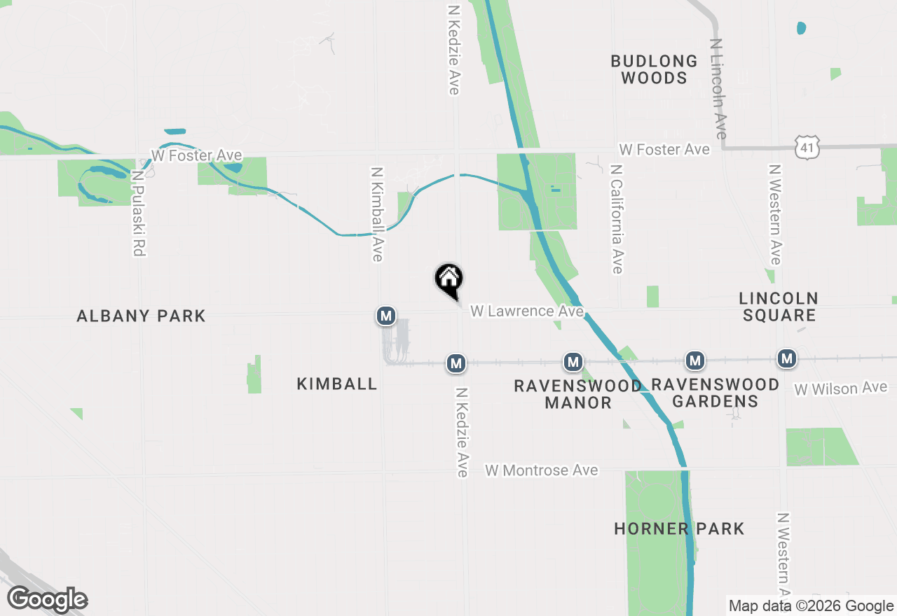 Map of 3214 W Lawrence Avenue #2B, Chicago, IL 60625