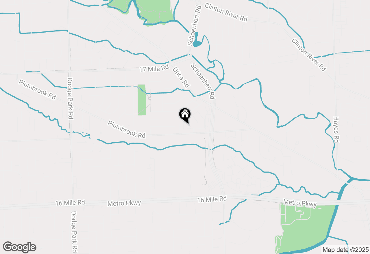 Map of 13314 Denver Circle W, Sterling Heights, MI 48312