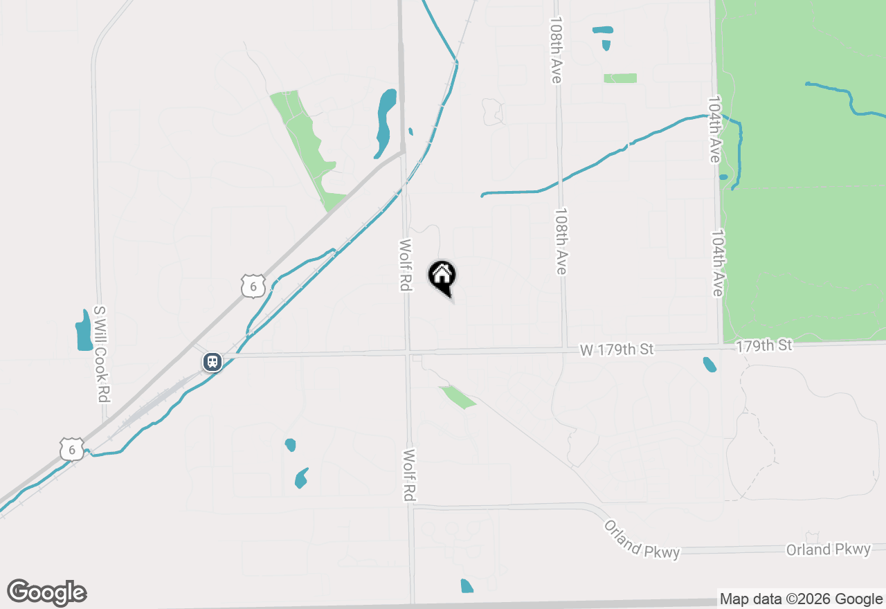 Map of (Address confidential), Orland Park, Illinois 60467