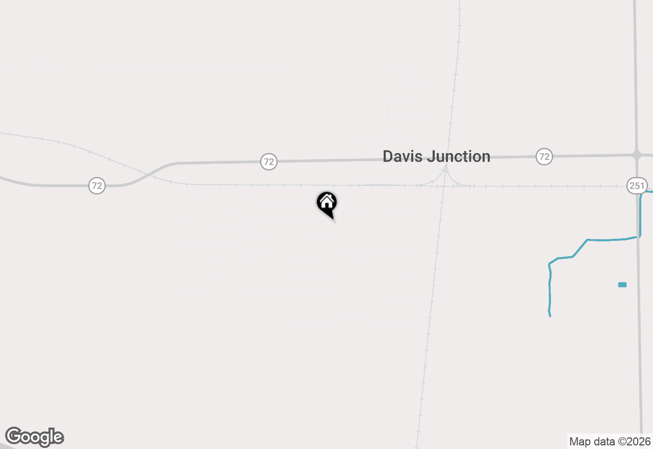 Map of 136 Harvest Glenn Drive, Davis Junction, IL 61020