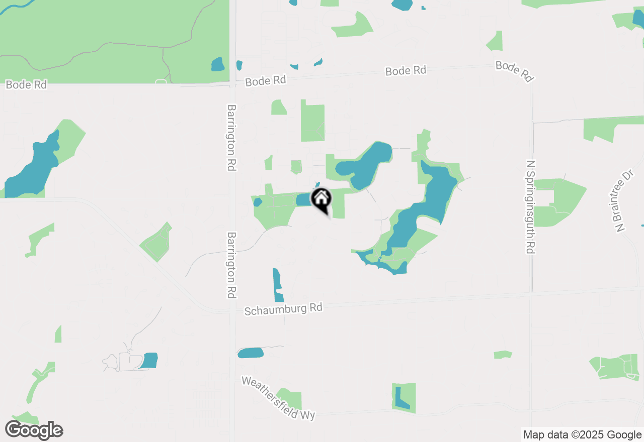 Map of 2332 County Farm Lane, Schaumburg, IL 60194