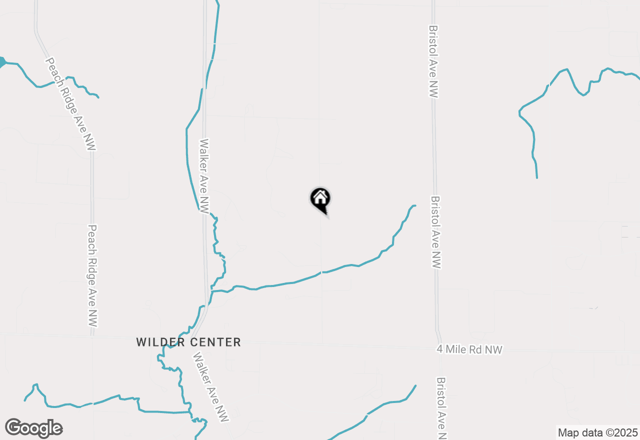 Map of 4054 Baumhoff Avenue Nw, Comstock Park, MI 49321