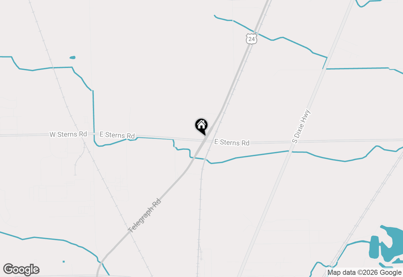 Map of 7403 S Telegraph Road, Temperance, MI 48182